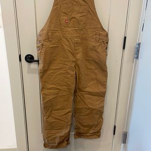 Dickies Khaki Overalls SIZE L
